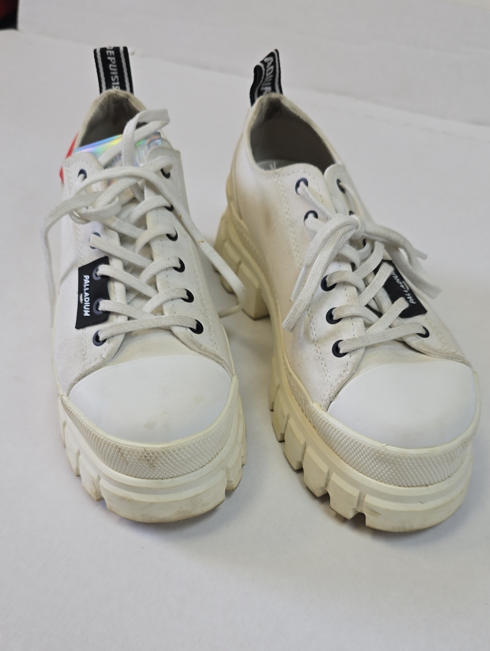 Palladium Off-White Chunky Lug Sole Sneakers